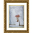 thumbnail image 1 of Devos, Delphine 13x18 Gold Ornate Wood Framed with Double Matting Museum Art Print Titled - When Summers Gone..., 1 of 4