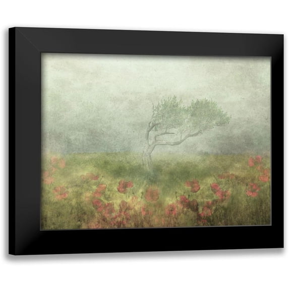 Devos, Delphine 14x12 Black Modern Framed Museum Art Print Titled - Incomplete Poetry
