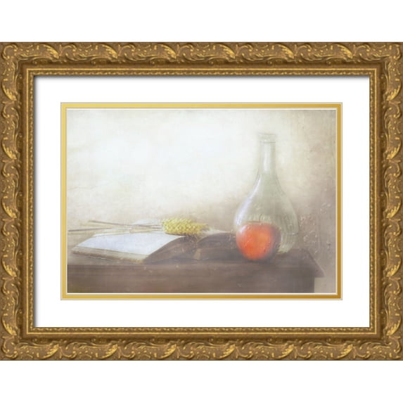 Devos, Delphine 18x14 Gold Ornate Wood Framed with Double Matting Museum Art Print Titled - Wheat