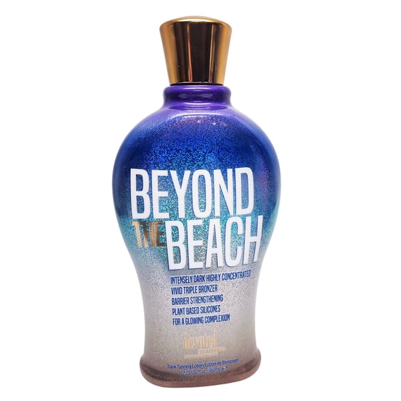Devoted Creations Beyond the Beach Intensely Dark Highly Concentrated Vivid Bronzer Tanning Lotion 12.25 oz.