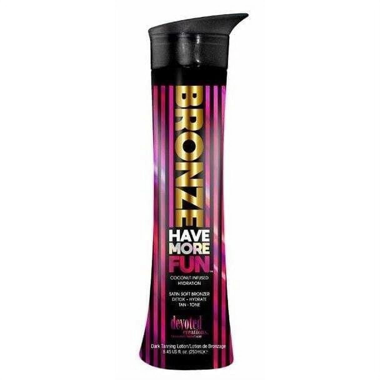Devoted Creations Bronze Have More Fun Bronzer Tanning Lotion 8oz