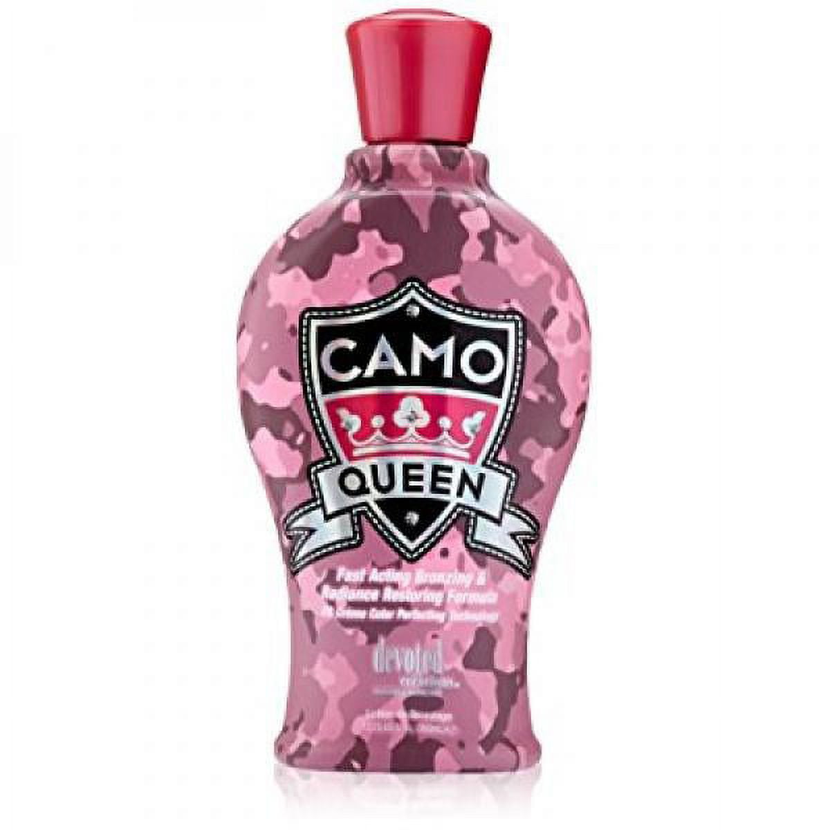 Devoted Creations Camo Queen Bronzing Lotion, 12.25 Fluid Ounce