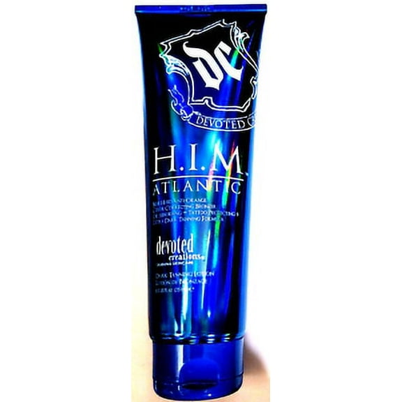 Devoted Creations H.I.M. Atlantic Anti-Orange Bronzer Dark Tanning Lotion 8.5 oz