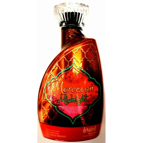 Devoted Creations Moroccan Midnight Dark Natural Bronzer Tanning Lotion - 13.5oz