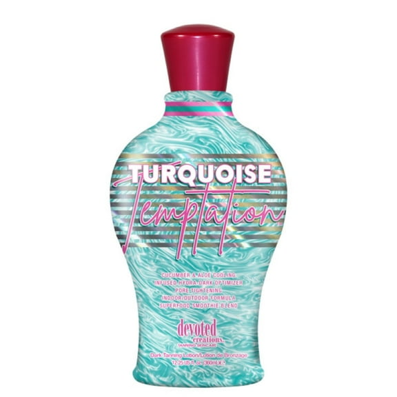 Devoted Creations Turquoise Temptation Cucumber & Aloe Cooling Infused Optimizer Tanning Lotion
