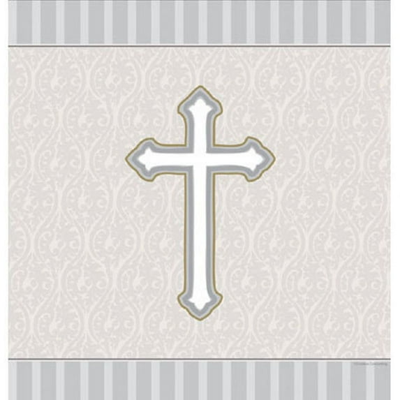 Devotion Cross Tablecover Christening Baptism Communion Confirmation Party