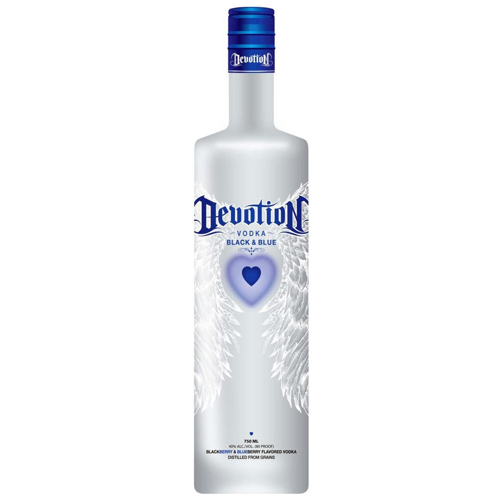 Devotion Vodka Black and Blue 750ML