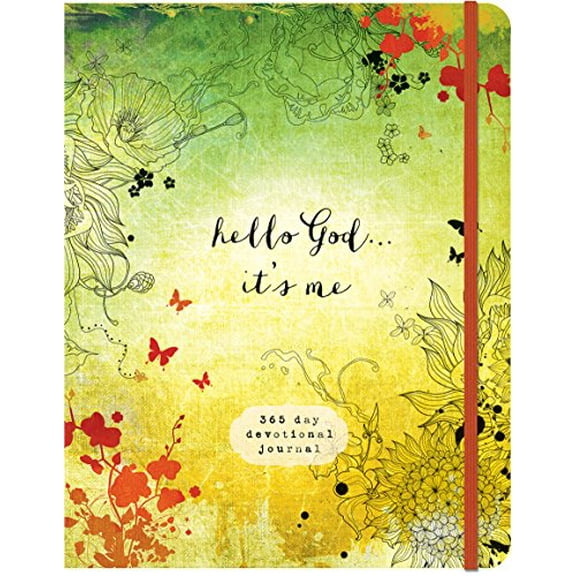 Pre-Owned Hello God...It's Me: A 365-Day Devotional Journal (Paperback) 1633260534 9781633260535