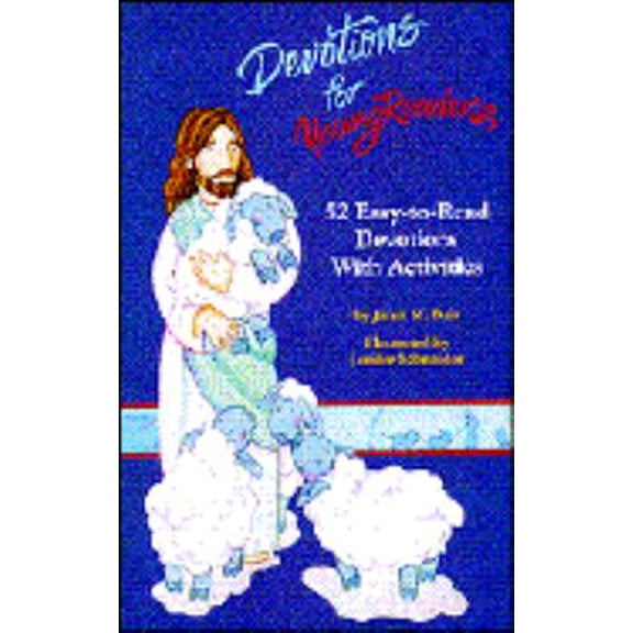 Pre-Owned Devotions for Young Readers: 52 Easy-To-Read Devotions With Activities (Hardcover) 0784703310 9780784703311