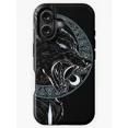 Devour the Moon iPhone Case with Dark Fantasy Art for iPhone 16 15 14 ...