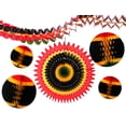 thumbnail image 1 of Devra Party 6-piece Complete Kwanzaa Honeycomb Holiday Decoration Set, 1 of 1