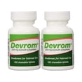 thumbnail image 1 of Devrom Internal Deodorant, 200 mg Bismuth Subgallate, 100 Chewable Tablets, 2PK, 1 of 5