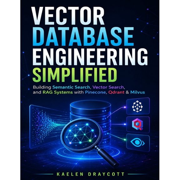Devtech Vector Database Engineering Simplified: Building Semantic Search, Vector Search, and RAG Systems with Pinecone, Qdrant &, Book 17, (Paperback)