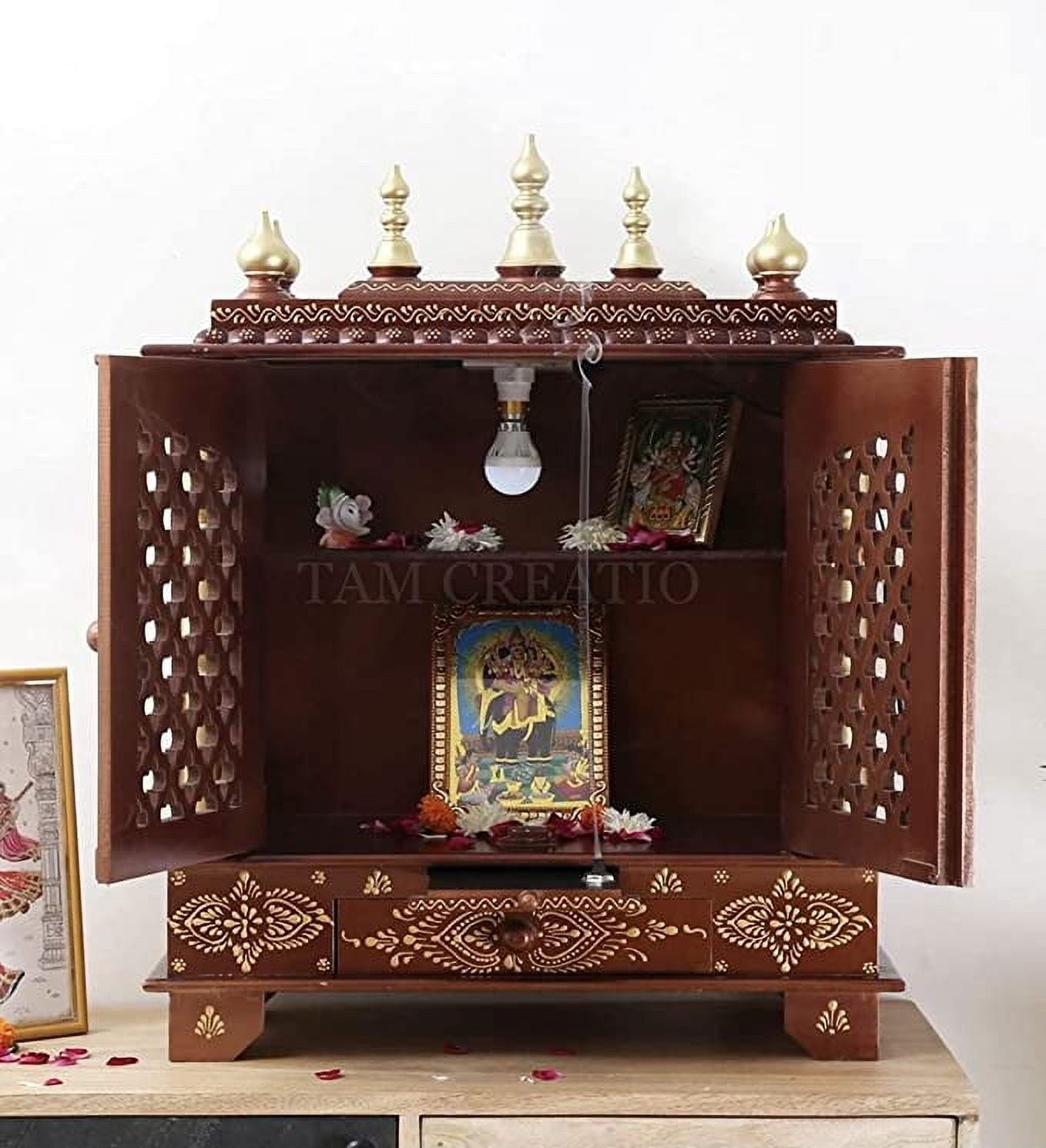 Puja Rack In House Design Puja Room