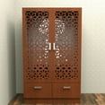 thumbnail image 1 of Devyom Illuminated Cabinet, Wood Brown, 16 in, 1 of 5