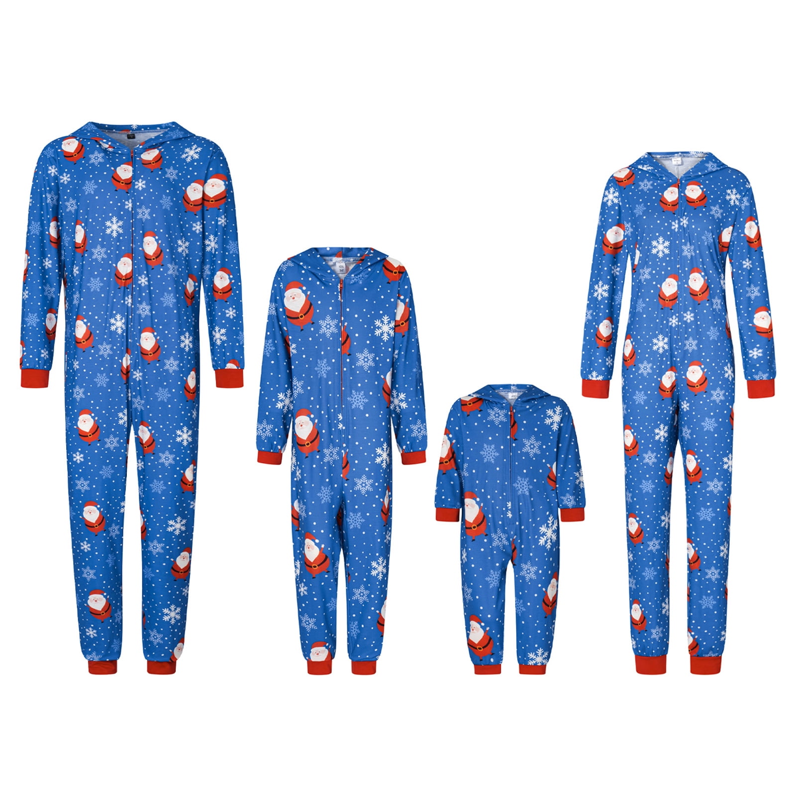 Dewadbow Christmas Pajamas for Family Christmas Pjs Matching Sets Red ...