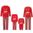 thumbnail image 1 of Dewadbow Christmas Pajamas for Family Matching Family Christmas Dinosaur Pajamas Set PJS Holiday Family Jammies Sleepwear for Adult Kids Holiday, 1 of 10