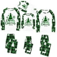 thumbnail image 1 of Dewadbow Family Matching Christmas Pajamas Set,Snowman Printing Tops Long Pants Sleepwear, 1 of 3