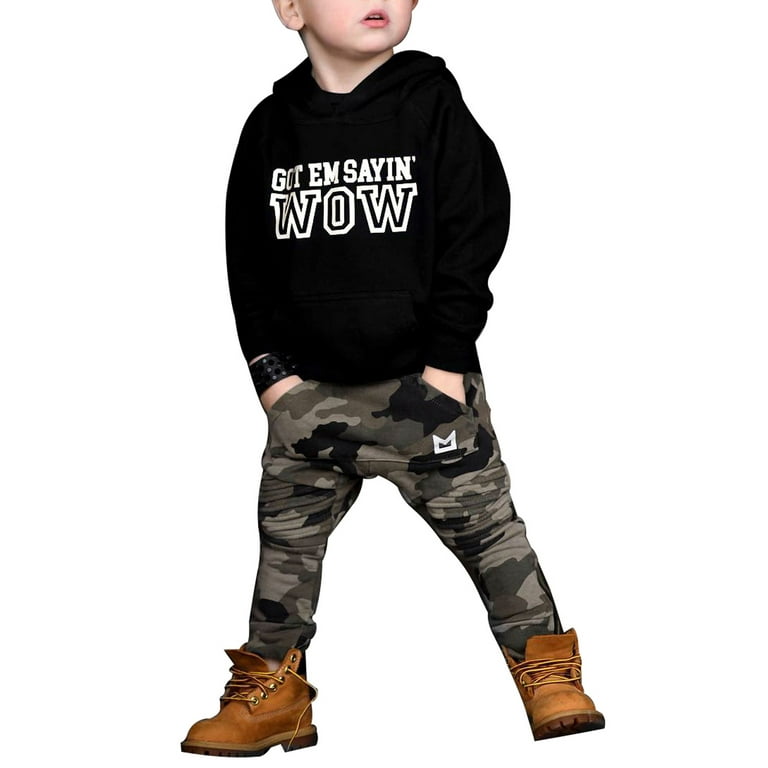 Camo sweatshirt kids clearance