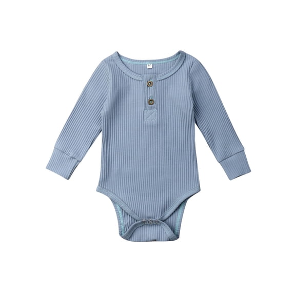 Dewadbow Newborn Infant Baby Boy Girl Romper Bodysuit Jumpsuit Clothes Outfits