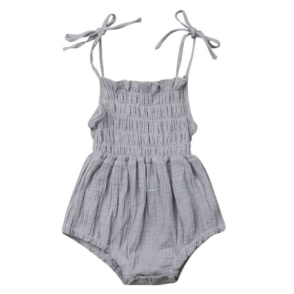Dewadbow Newborn Kid Baby Girl Bodysuit Romper Jumpsuit Outfit Summer Clothes