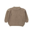 thumbnail image 1 of Dewadbow Toddler Baby Girl Knitted Sweaters Pullover Outfits Clothing, 1 of 6
