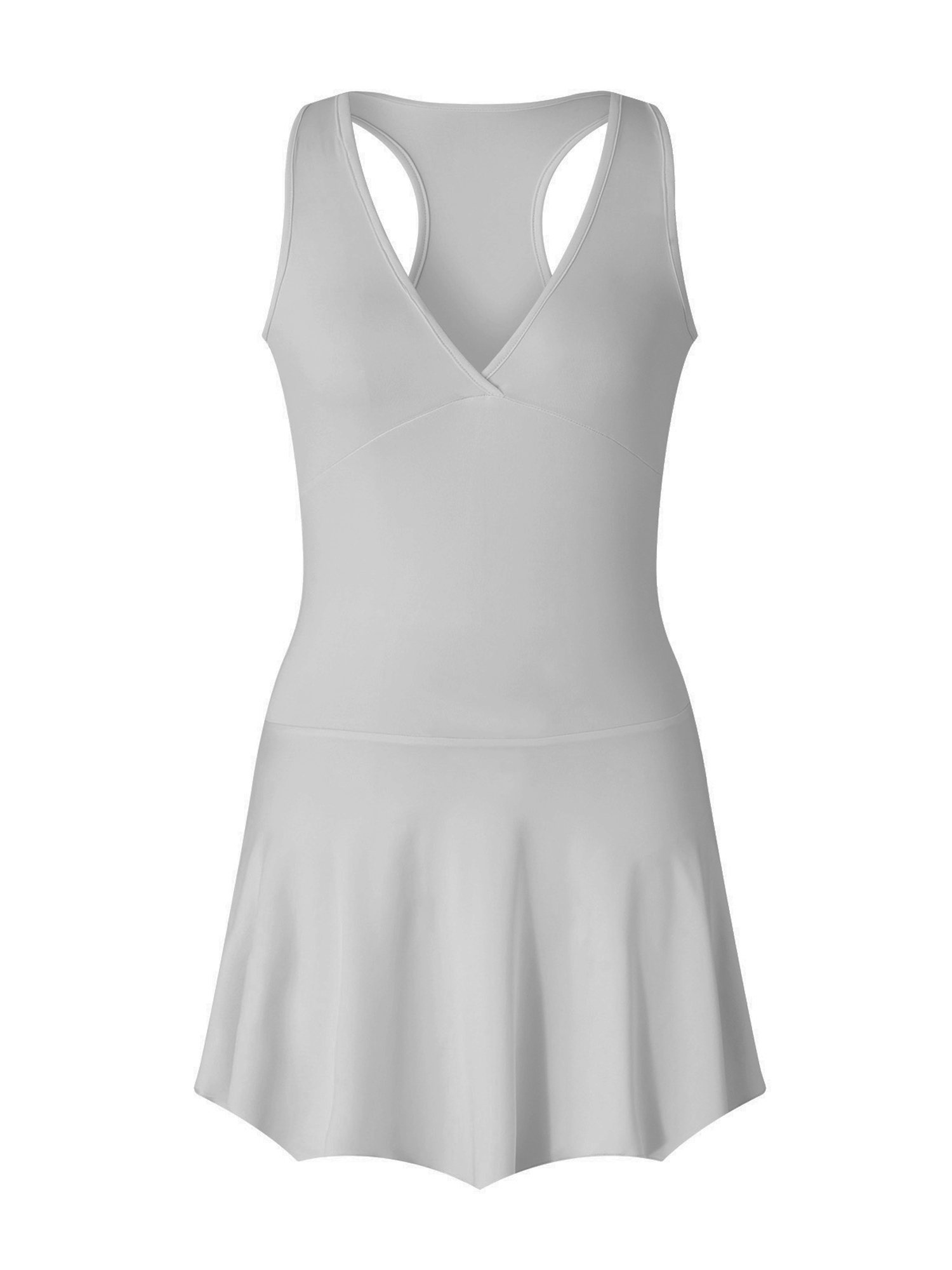 Dewadbow Women Backless Slip Mini Dress Strap Low Cut Silk Satin Beach