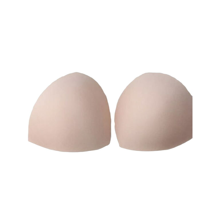 Dewadbow Women Bra Cup Pads Triangle/Round Shape Cup Chest Breast