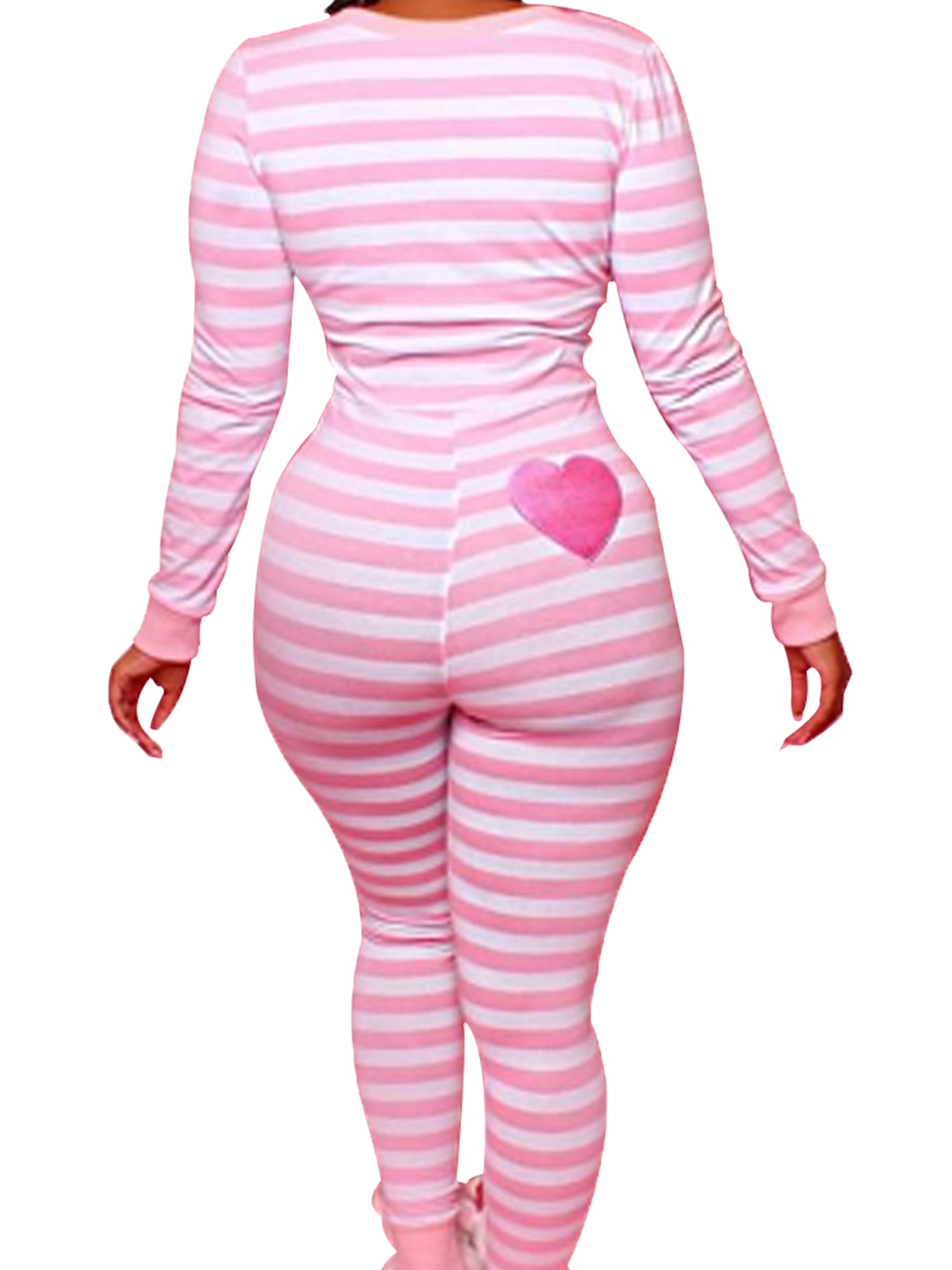 Women's Long Sleeve One Piece Pajama Jumpsuit UK Ubuy