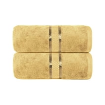 Dewall Maisons Beige 2-Piece Cotton Bath Sheet Set - Extra Large 35" x 70" Towels - Ultra-Soft, Quick-Drying Luxury For Everyday Indulgence – For Body, Face, Hands – Highly Absorbent