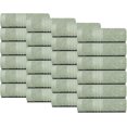 thumbnail image 1 of Dewall Maisons Chic Light Grey 24-Piece Cotton Washcloth Collection - Soft and Absorbent, 12" x 12" - Luxurious Face and Hand Towels for Daily Comfort - Stylish Bathroom Essentials, 1 of 6