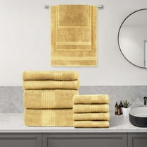Gilden Tree | Waffle Bath Towels | Sage Grey Wash Cloth