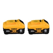 Dewalt 20V DCB206 Battery Two Pack DCB118 Fast Charger, 3-LED Fuel System