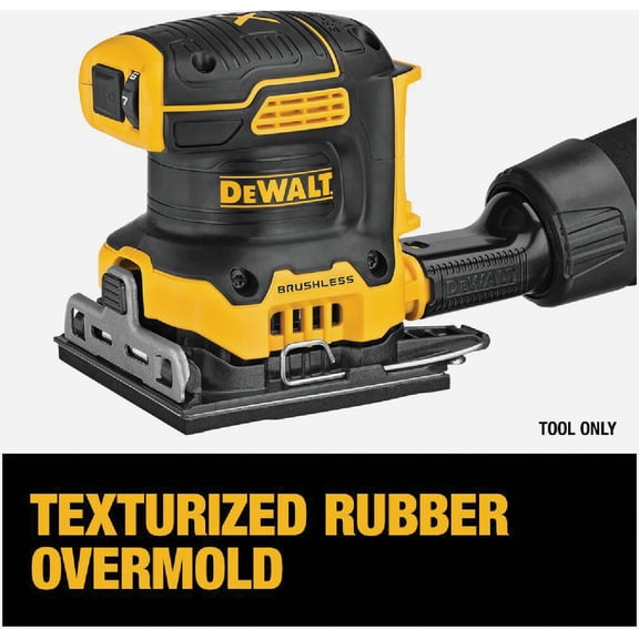 Dewalt 20V Li-Ion Cordless Brushless 1/4 Sheet Sander (Tool-Only) DCW200B