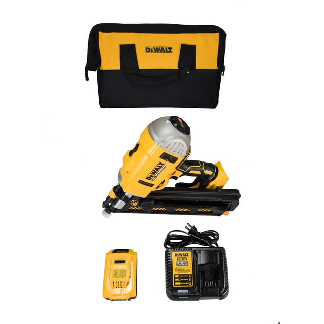 Dewalt 20V LiIon Cordless Brushless 2Speed Framing Nailer Kit with