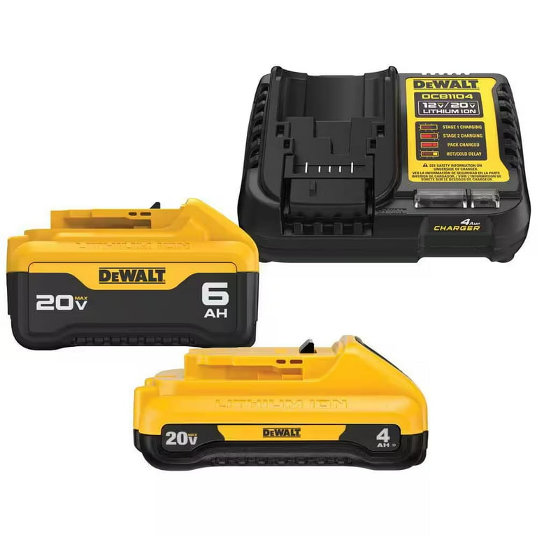 Dewalt 20V MAX Lithium-Ion and Battery and Charger