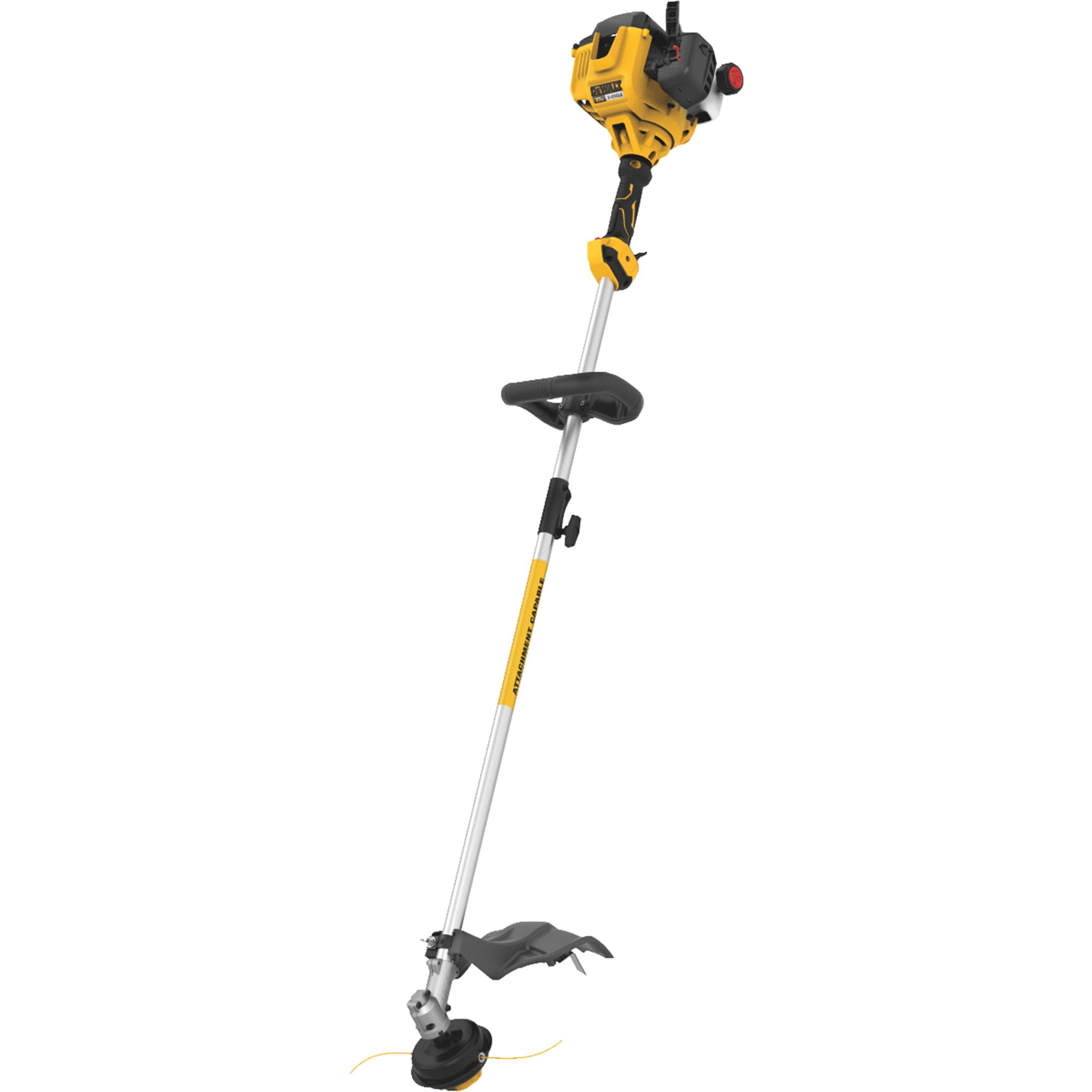 Dewalt 27 cc 2 Stroke Gas Straight Shaft String Trimmer with Attachment Capability Walmart
