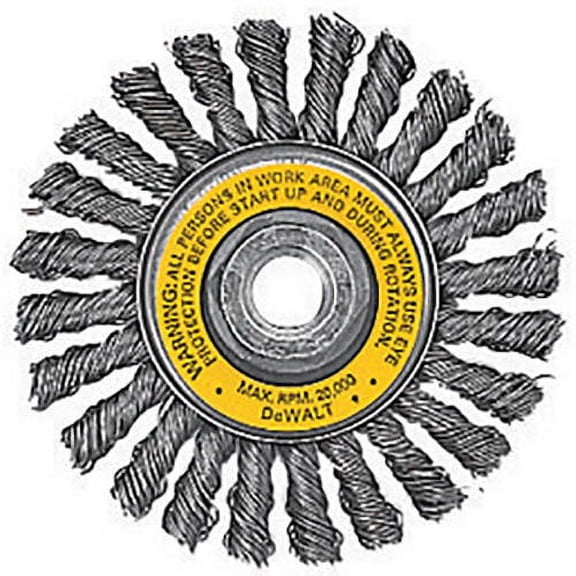 Dewalt 4-inch Knotted Wire Brush