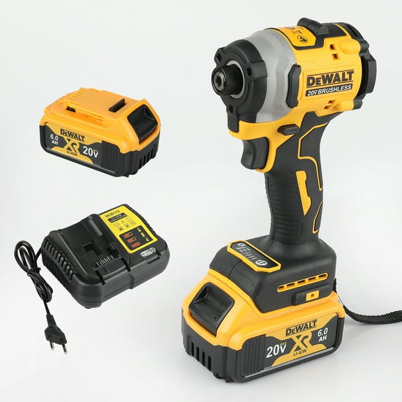 Dewalt 850 Driver Impact Drive Electric Drive 20V Lithium Battery Brushless Electric Multi-Function Screwdriver High Torque Tool