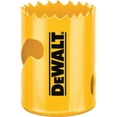 thumbnail image 1 of Dewalt Accessories 109441 1.5 in. Bi-Metal Hole Saws with HSS Cutting Edge - Pack of 9, 1 of 3
