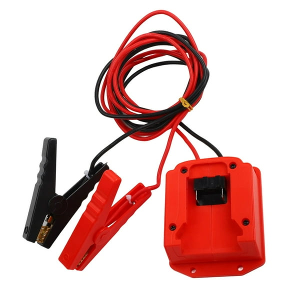 Dewalt Car Battery Jump Starter Kit With 12Awg Heavy Duty Cables Portable Power Pack For Vehicles Trucks Suvs Emergency Boost