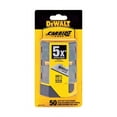 thumbnail image 1 of Dewalt Carbide Utility Knife Blades 50-Pack, 1 of 2