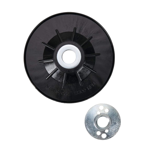 Dewalt DABP4RR58 Fiber Disc Backing Pad 4 1/2 For Angle Grinders w/Nut 5/8"-11