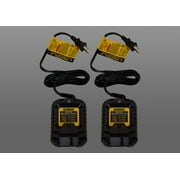 Dewalt DCB1102 12/20V Max Lithium-Ion 2 Amp Multi-Voltage Charger 2 Pack