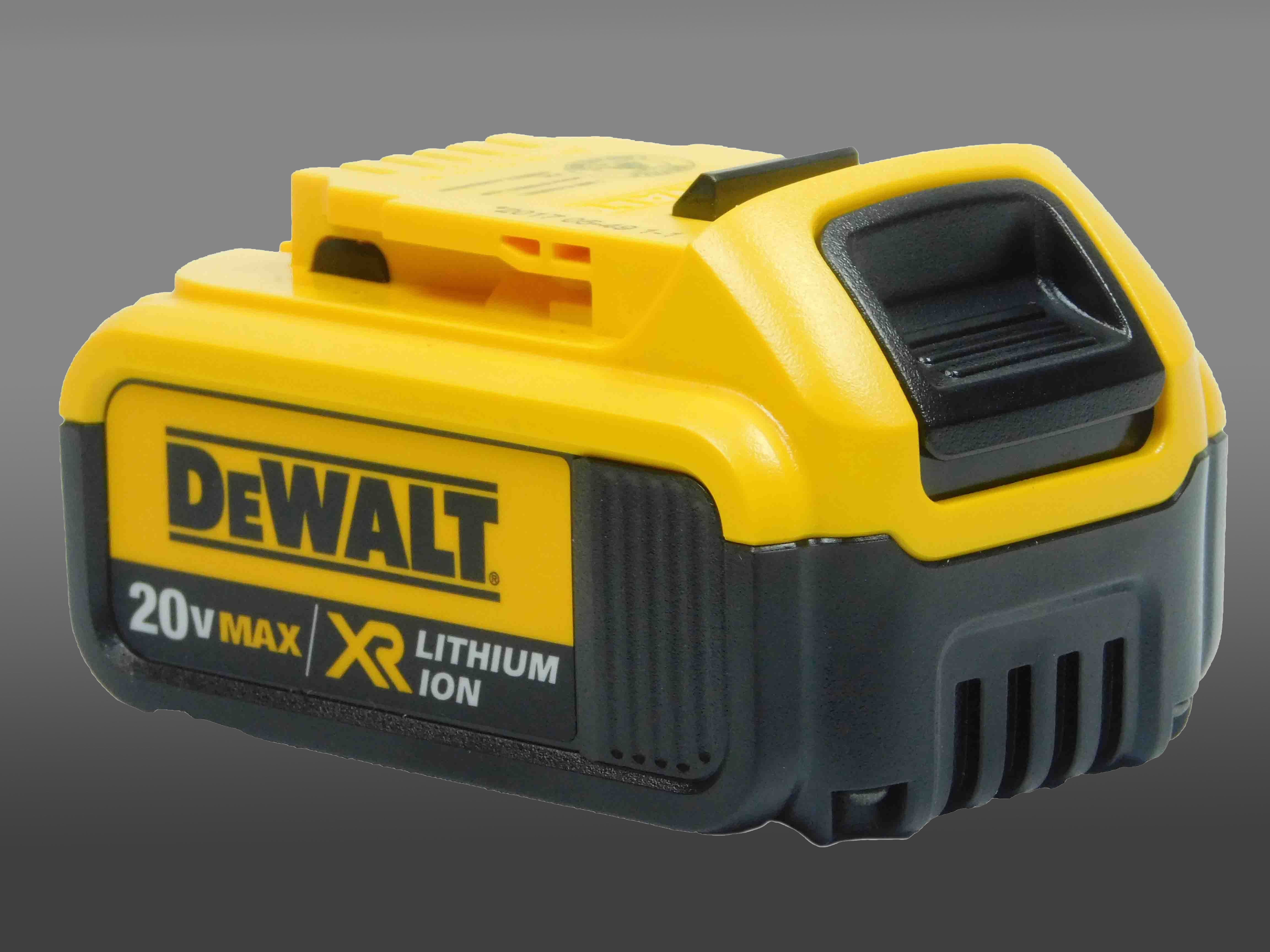 Dewalt D25553K Rotary Hammer with DCB204 20V LithiumIon 4Ah Power