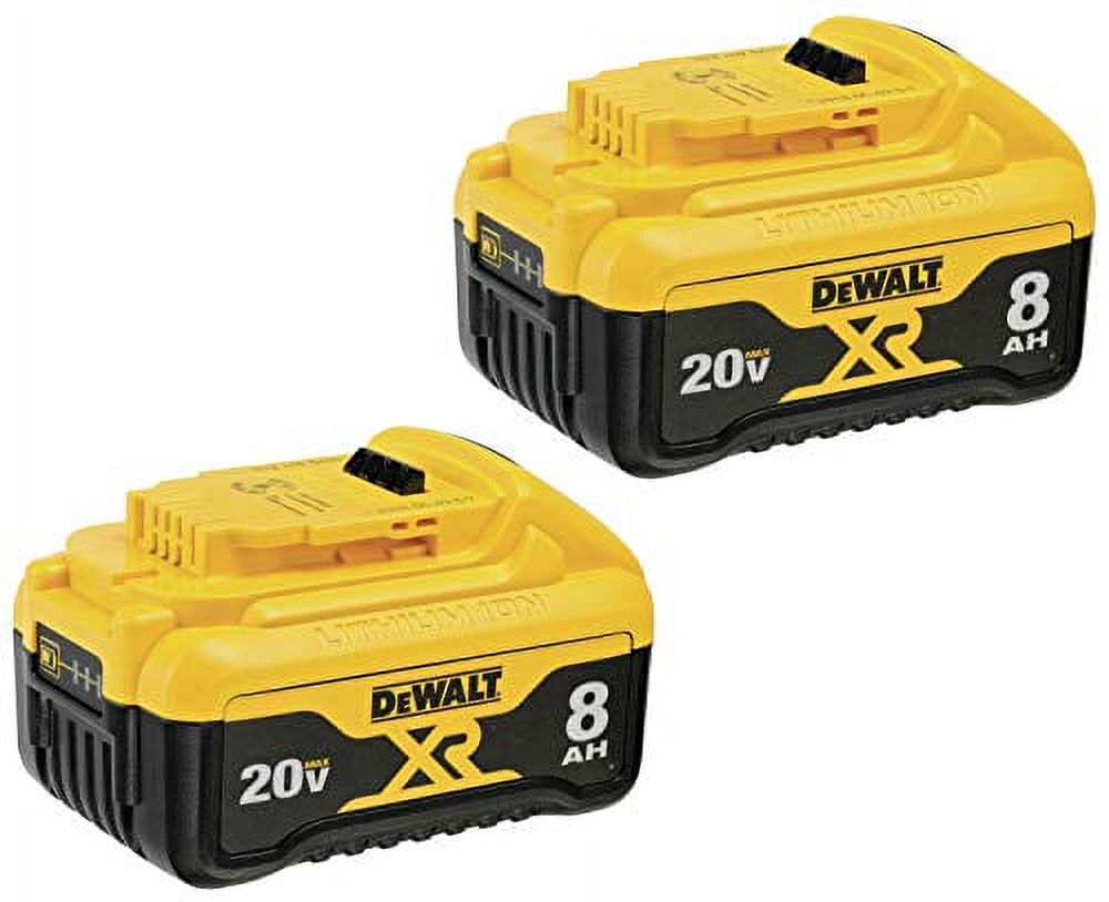 Dewalt-DCB208-2 20V MAX* XR 8Ah Battery-2 Pack - image 1 of 4