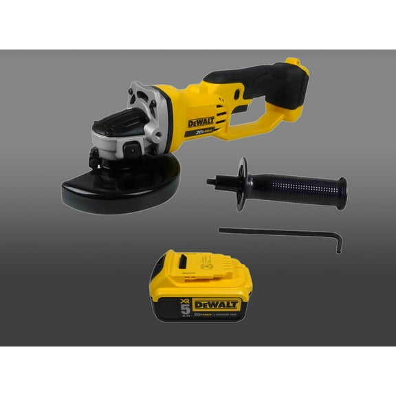 Dewalt DCG412 20V 4-1/2", 5" Grinder w/ DCB205 20V 5.0AH Battery