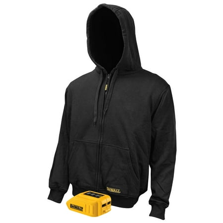20V MAX Lithium-Ion Heated Hoodie - Large, Black (Jacket Only)