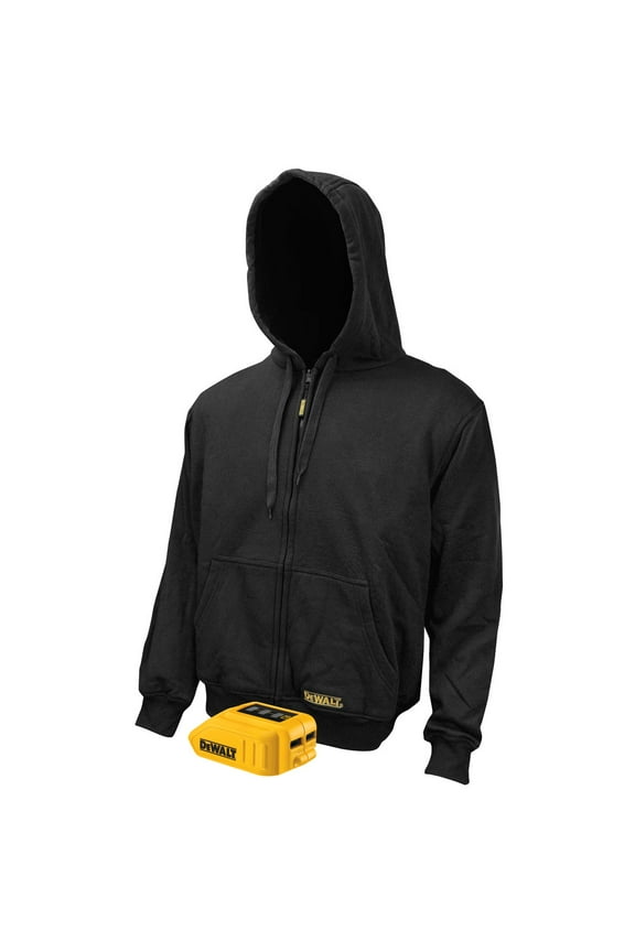 20V MAX Lithium-Ion Heated Hoodie - Medium, Black (Jacket Only)