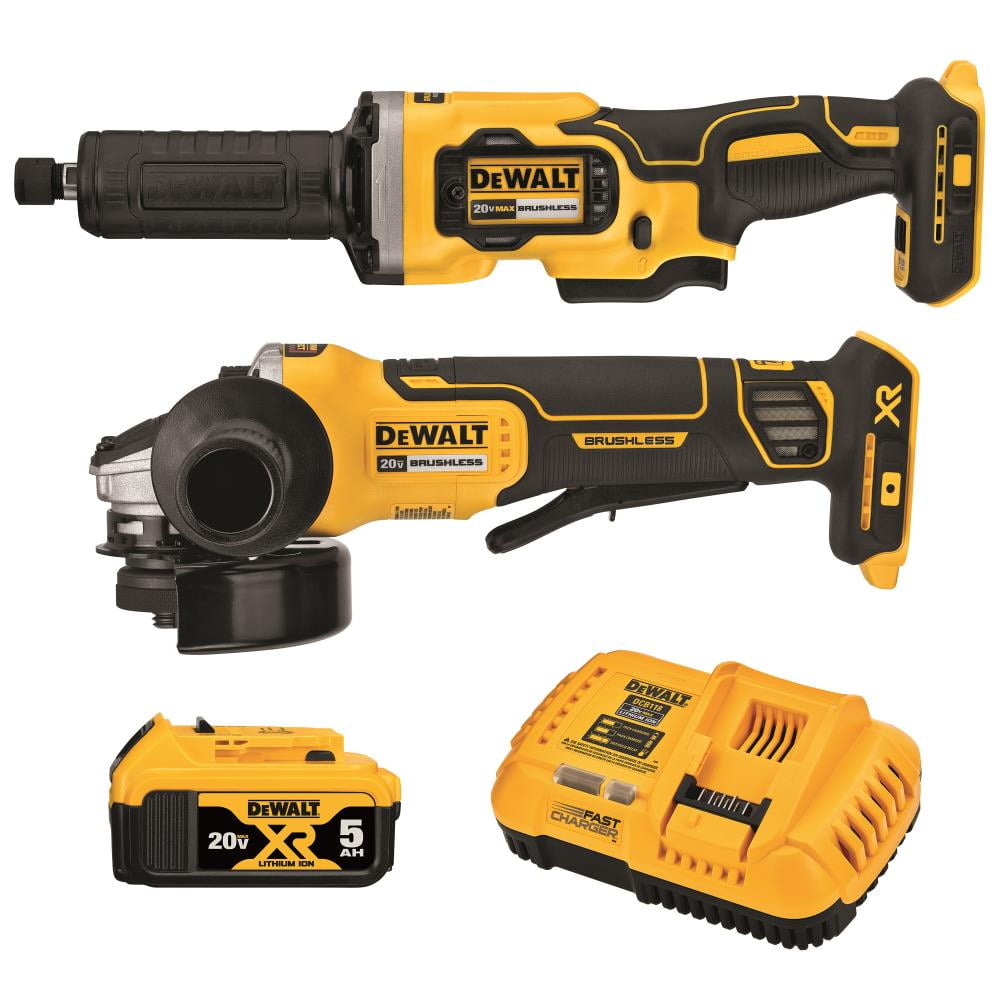 Dewalt cordless grinder 20v brushless hot sale